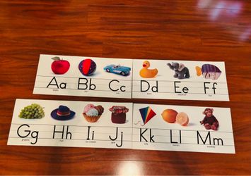 ABC alphabet letters– Classroom, reading, letters, sounds, education