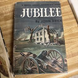 vintage 1956 hardback book Jubilee Book Club Edition by author, John Brick