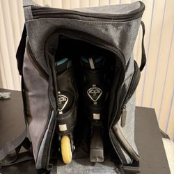 Rollerblade And Helmet Bag Backpack