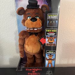 FNAF Freddy Poseable Plush - 14 inches tall