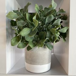 Small Faux Plant In Vase
