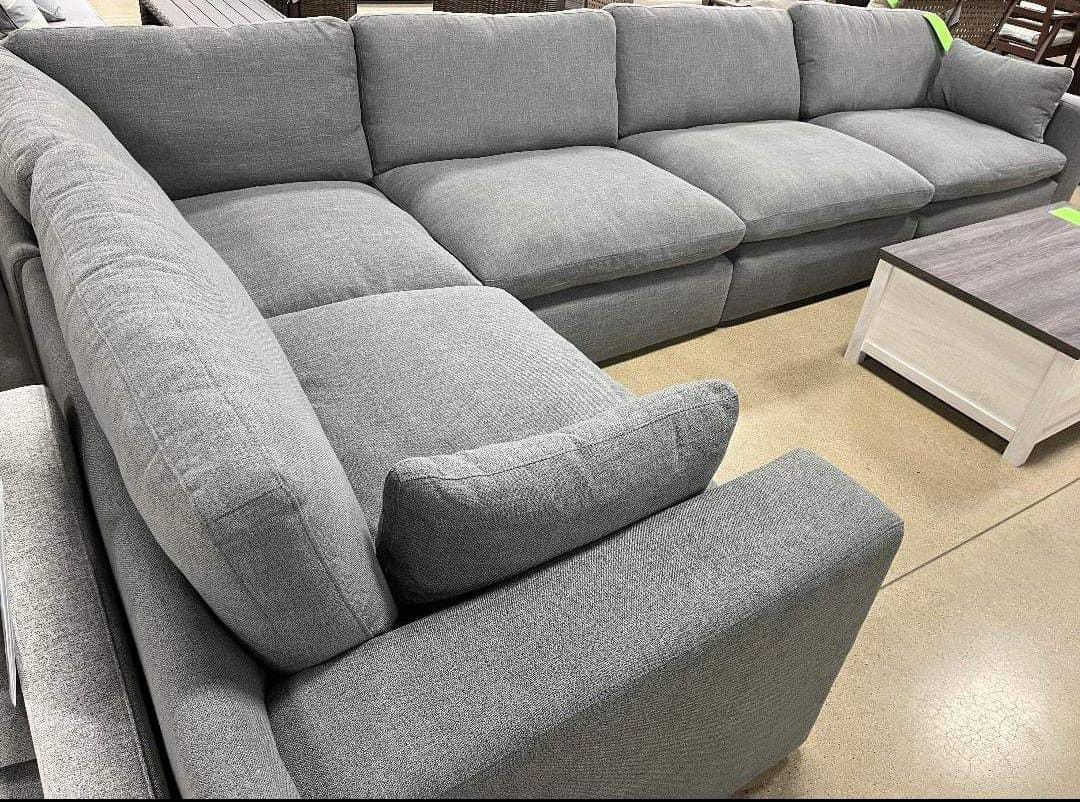 Oversized Plush Comfy Cloud Modular Sectional Sofa Couch 