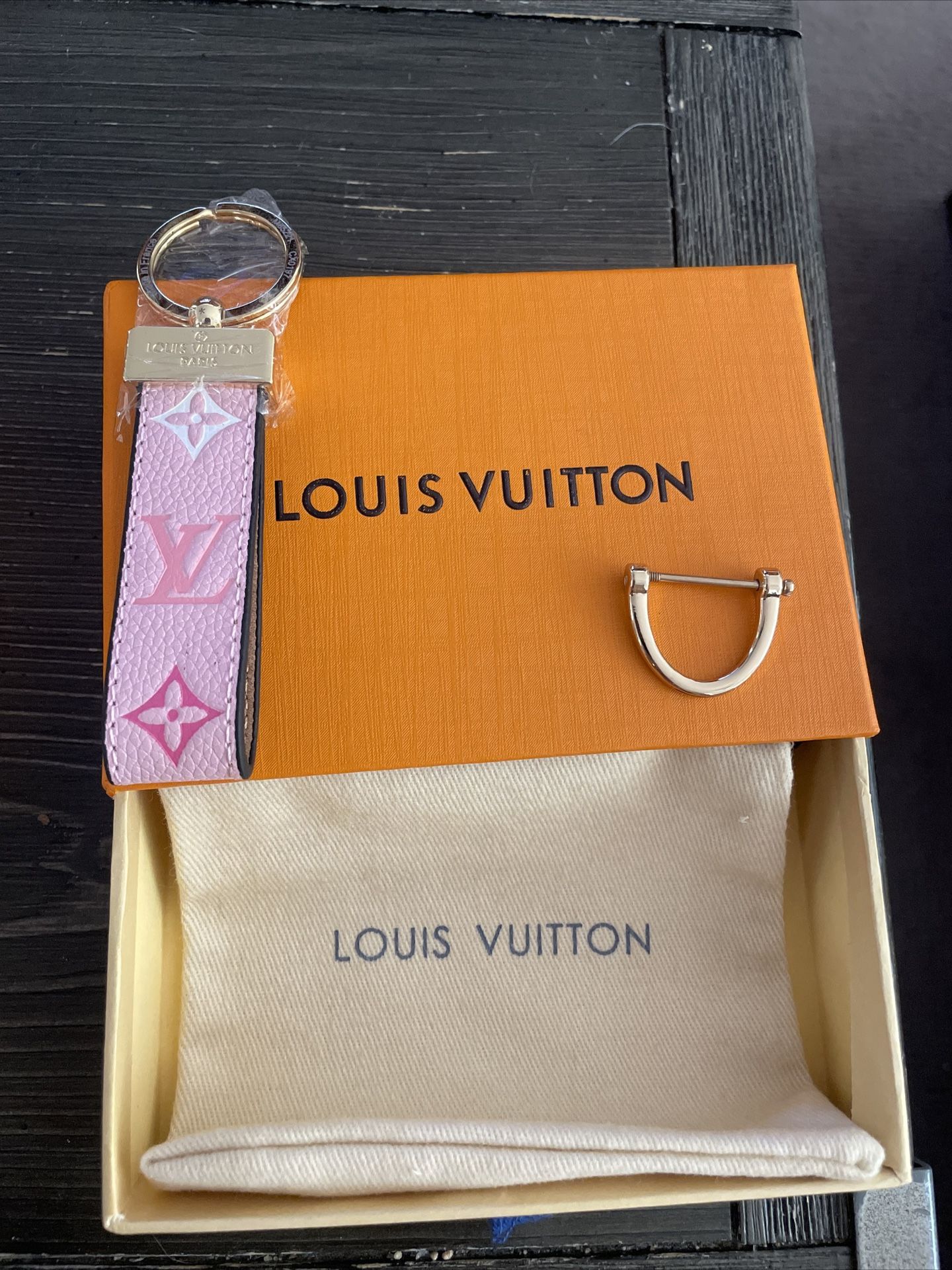 pink keychain