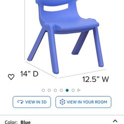 10in Toddler Preschool Chairs 