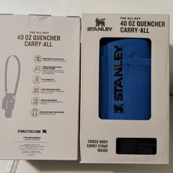 Stanley 40 quencher carry all Crossbody Azure Blue