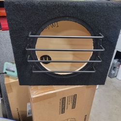 10 Inch Sub Enclosure With Grill 