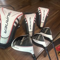Taylormade Burner Golf Clubs Taylormade Driver & rescue golf clubs superfast 2.0 