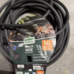 Expert Gardener™ 50ft Soaker Hose – 3/8” Diameter | Root-Zone Deep Watering Hose