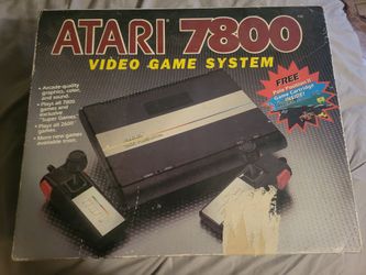 Atari 7800 Complete in box matching serial number