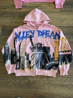 Vale City Pink Hoodie 