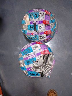 14/3 solid Metal Clad Cable 