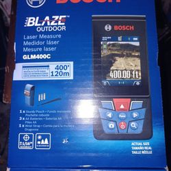 Bosch Blaze 400 Ft Range Outdoor Laser Measure