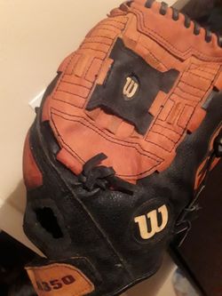 Wilson a350 glove. Size 12.5.
