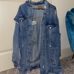 Oversized Jean Jacket 
