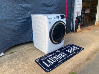 GE GFW550SSN4WW UltraFresh Vent Stackable  4.8 Cu Ft. Front Load Washer - White