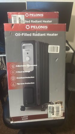 Pelonis Oil-Filled Radiant Heater Large Room