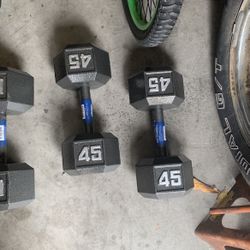 Dumbbells 45lbs