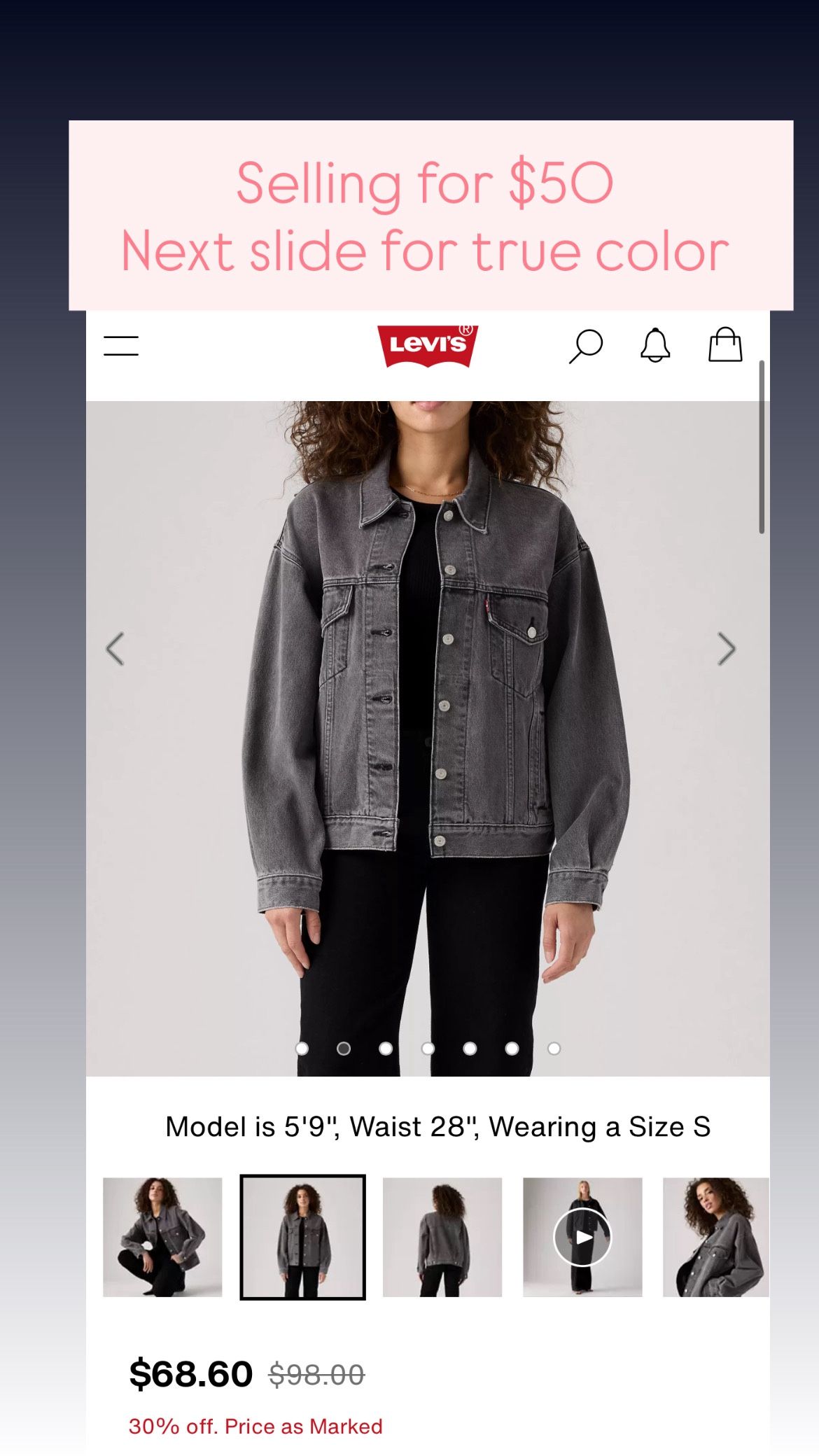 Levi’s 90’s Trucker jacket