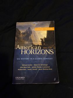 American Horizons Text book