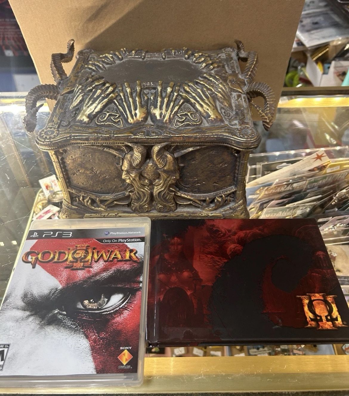 God Of War 3 PS3 Ultimate Collector's Edition Pandora's Box