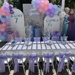 Frozen birthday Props