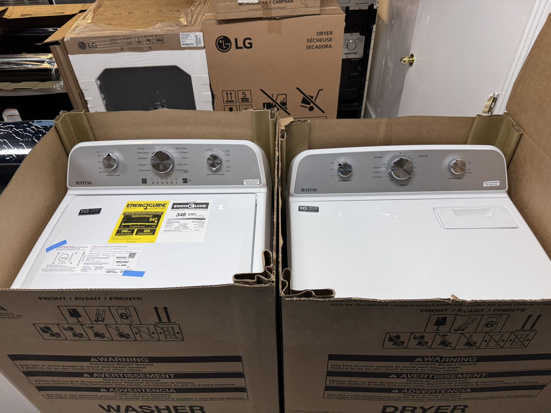 Maytag Washer And Dryer Electric Set