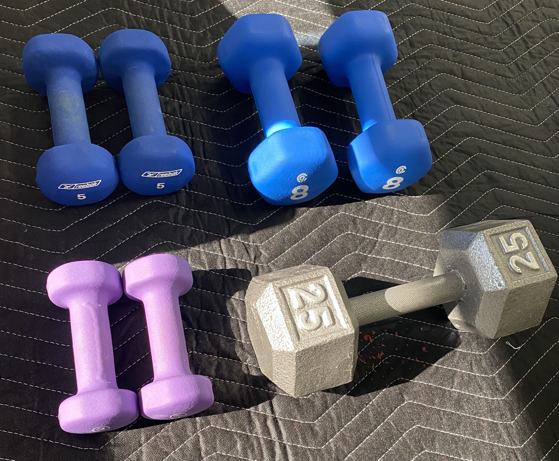 Various Dumb Bells