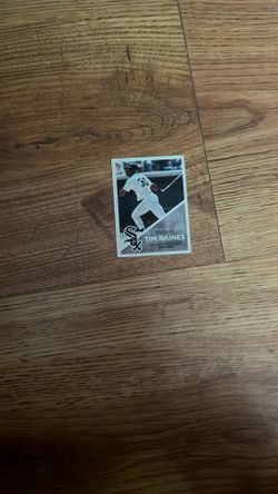 Tim Raines Baseball Card