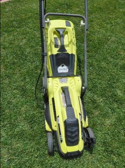 Ryobi electric mower