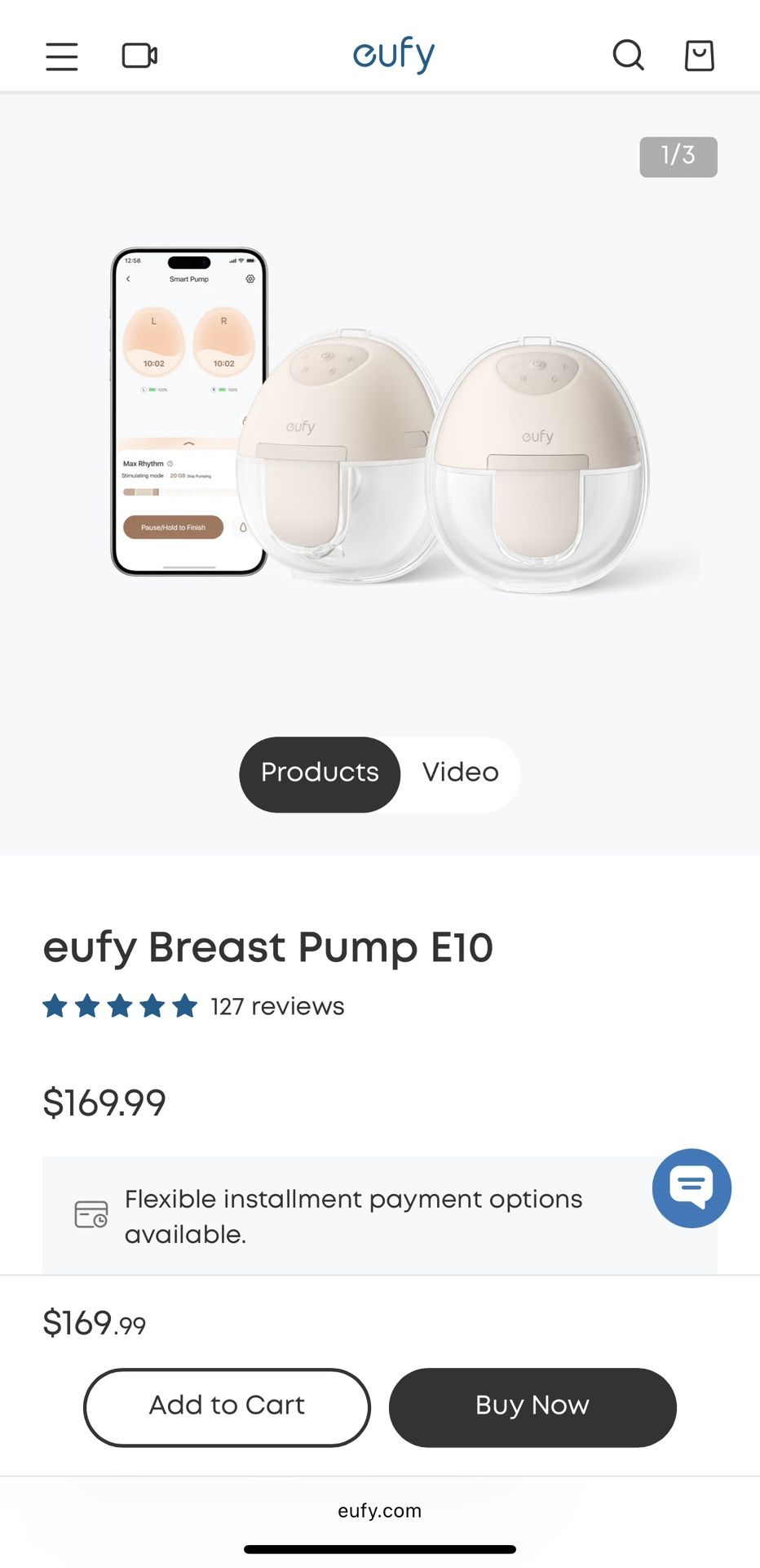 Eufy Brest Pump E10