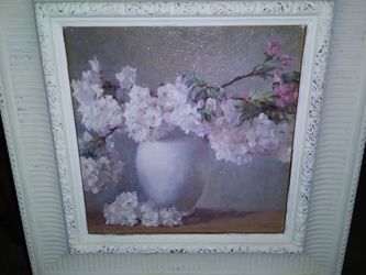 2 real oil painting  small size with frame