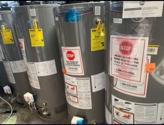 New Water Heater Rheem Performance Plus