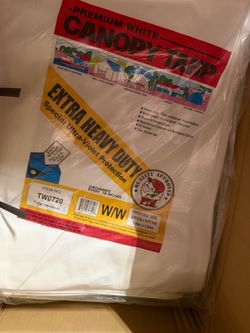 Lona extra heavy dury 7x 20 ft