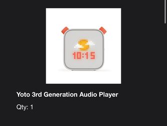 Yoto mini player- New Never opened