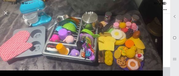 Kids Play Kitchen Toy Set Large Lot