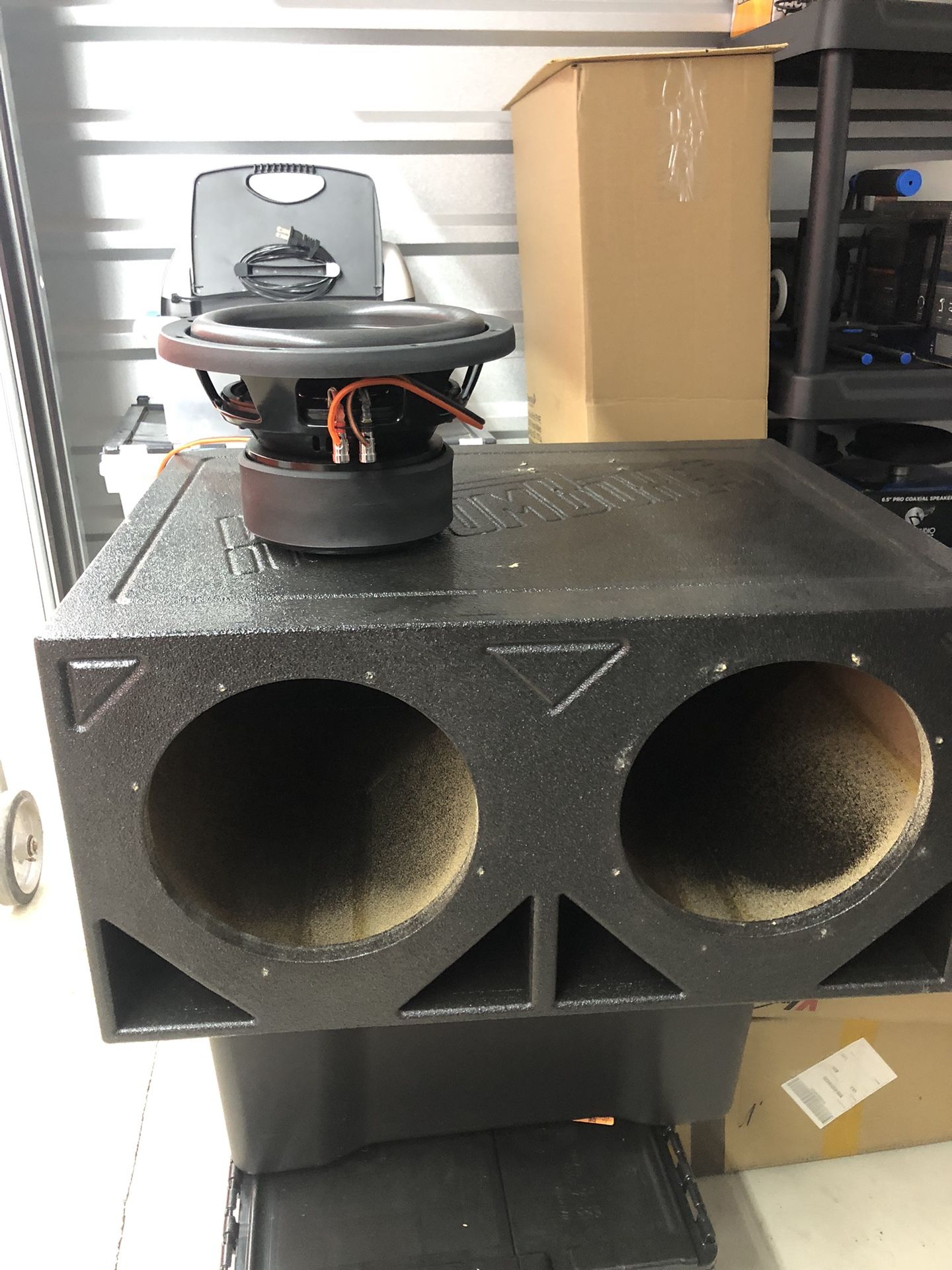 10' Subs (2) and box