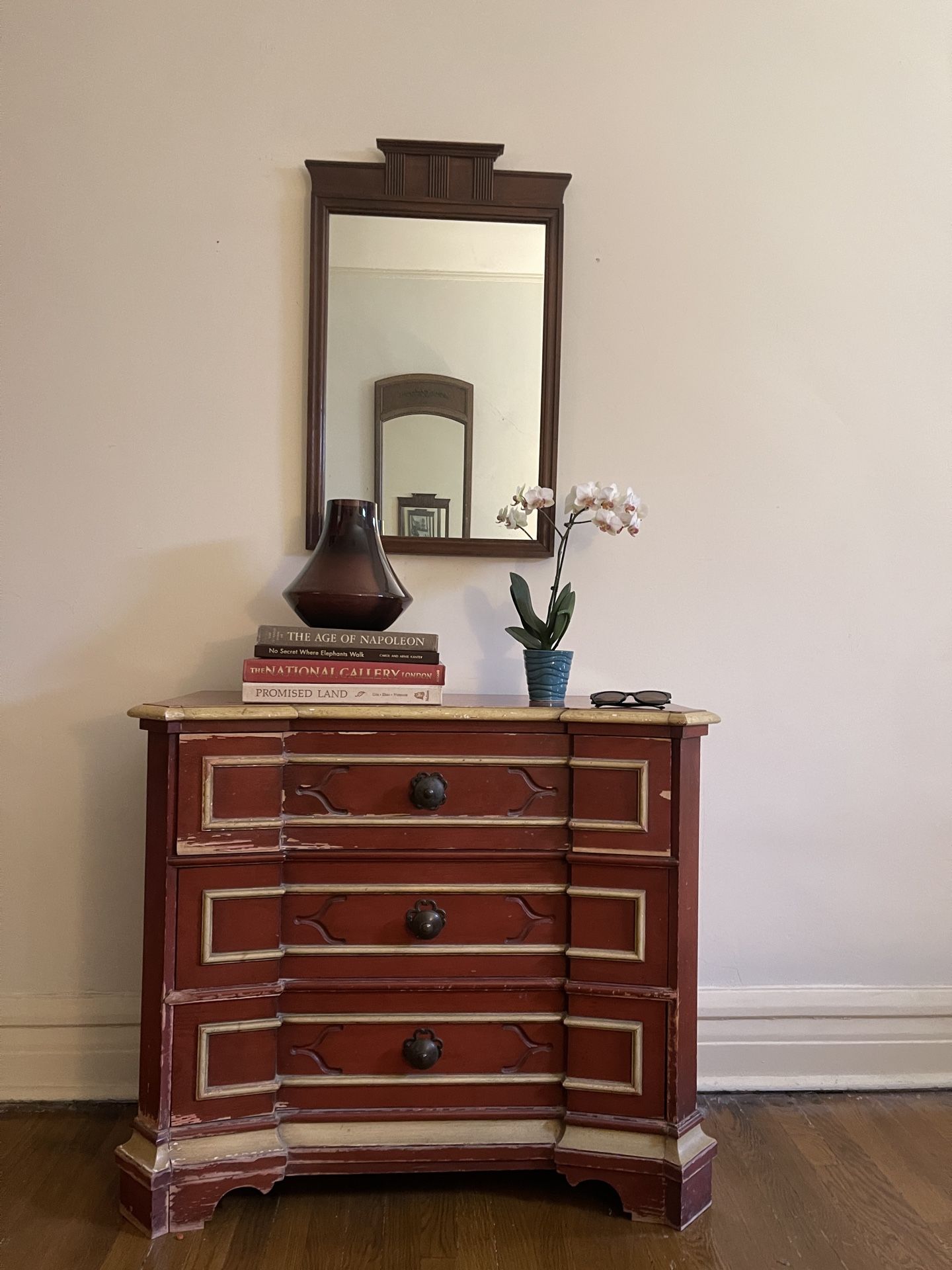 Red Dresser Drawers