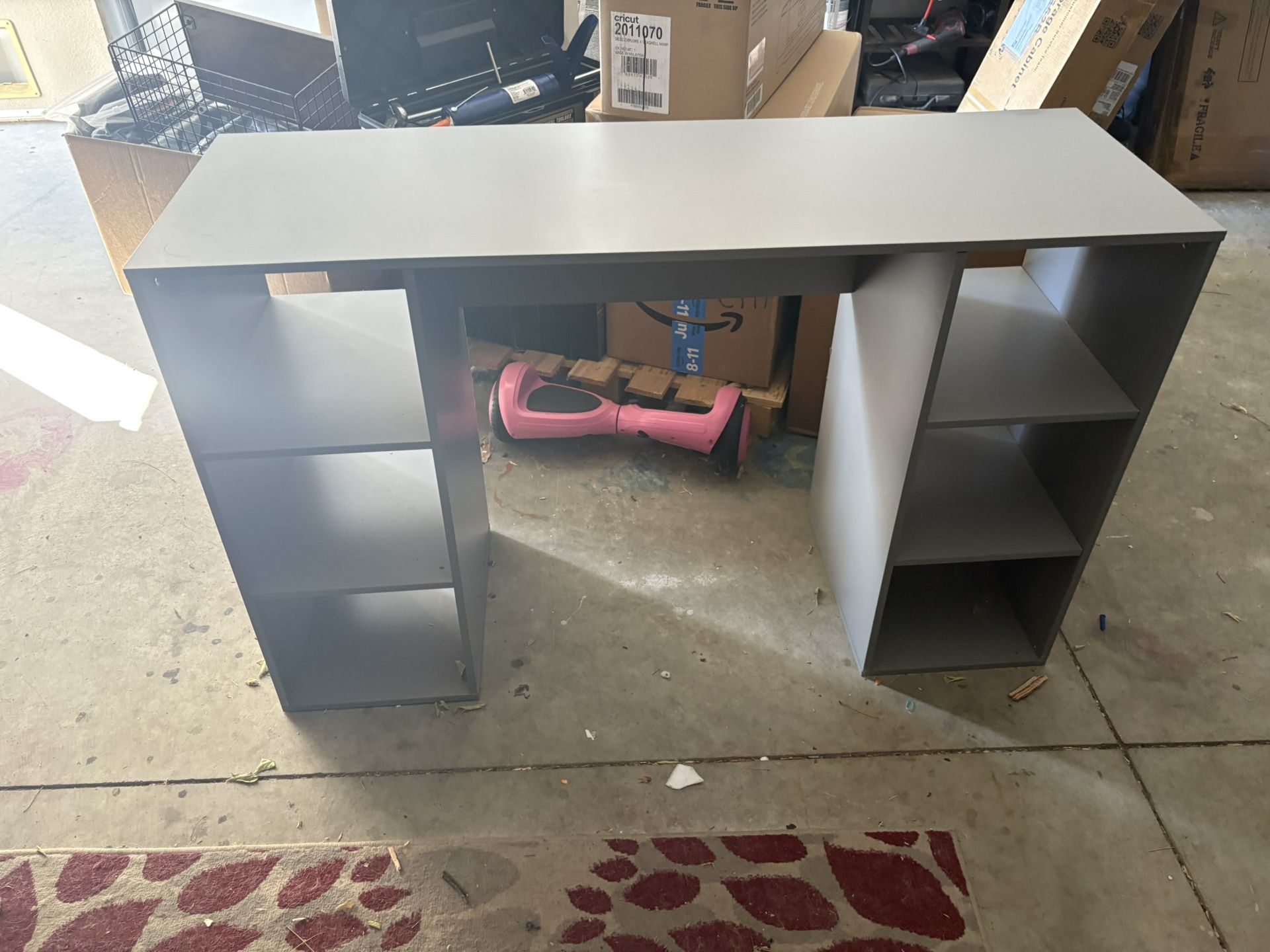 Gray Small Desk 