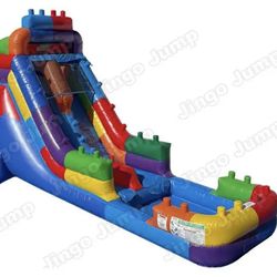 18FT Inflatable waterslide