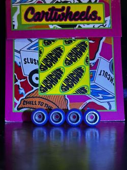 Cartwheels x Slushcult fingerboard wheels