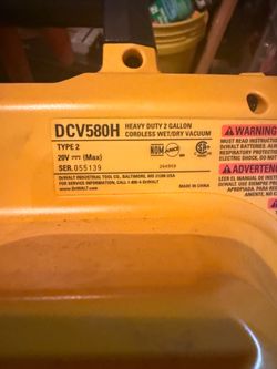Dewalt 20v vacuum