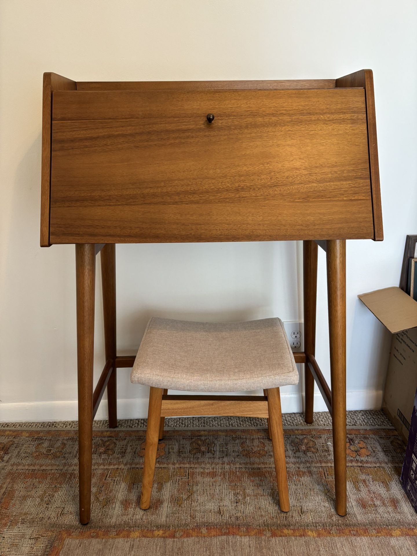 West Elm MCM Secretary Desk