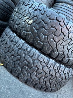 Tengo un par de llantas en muy buenas condiciones marca BFGOODRICH LT 285/65R20 instaladas y balanceadas por el mismo precio $150
