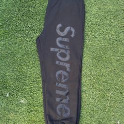 Black Supreme Sweats
