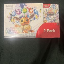 Prismatic Evolution 2-pack Costco Factory Sealed