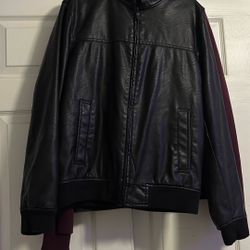 Leather jacket