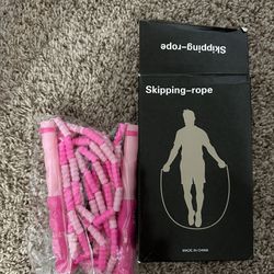 pink jump rope 