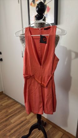 Guess Coral Sleeveless Mini Romper