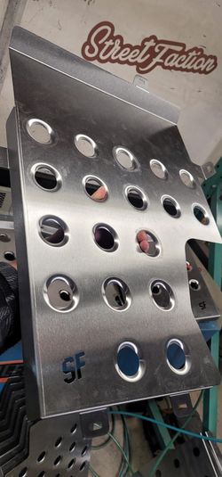 S13 S14 240sx Left Side Heel Plates.