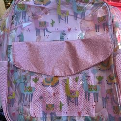 Pink Lama Backpack